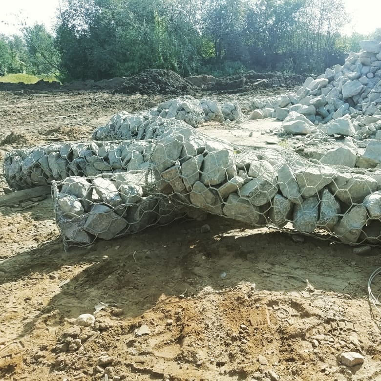 габион цилиндрический фото